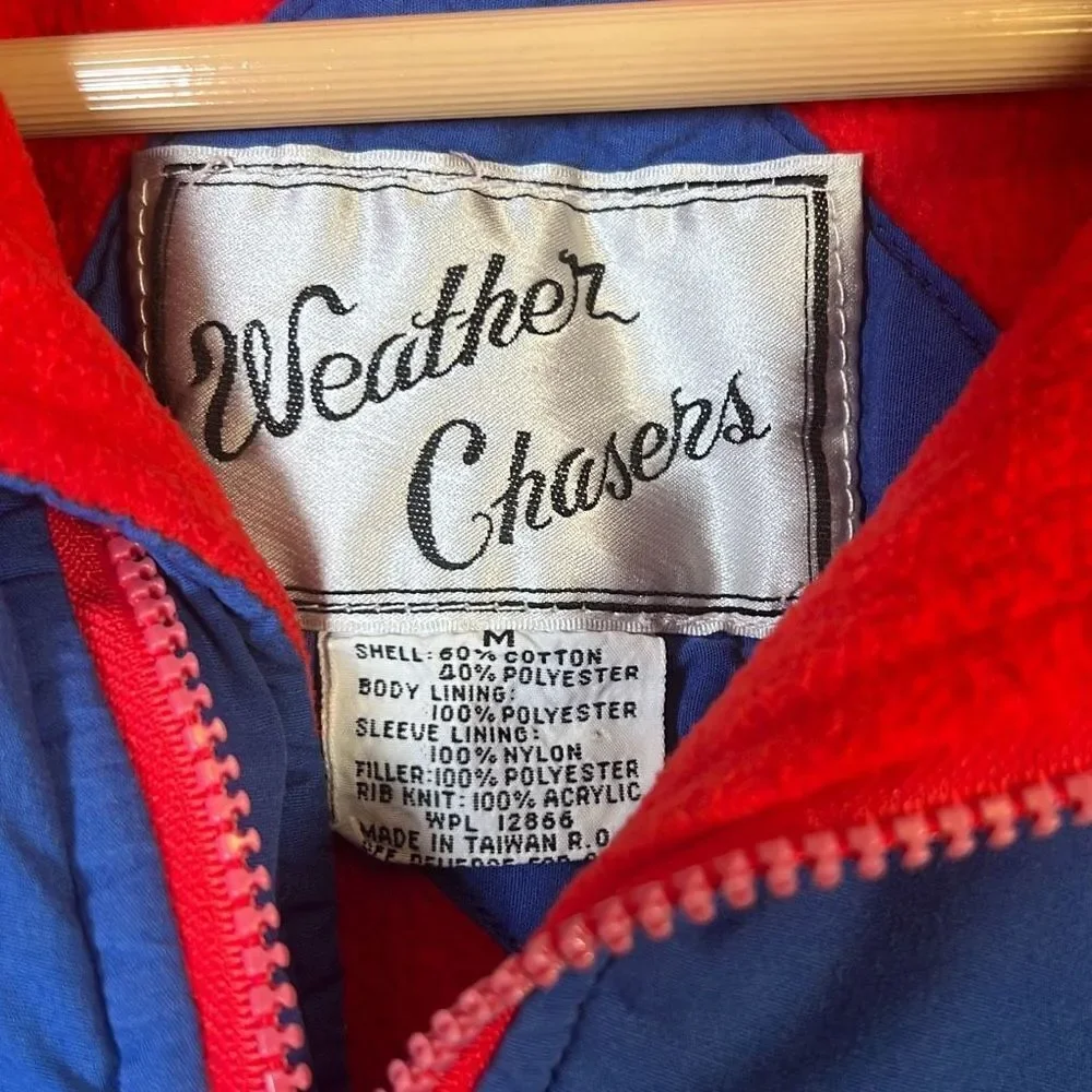 Weather chasers vintage jacket- women medium‎
